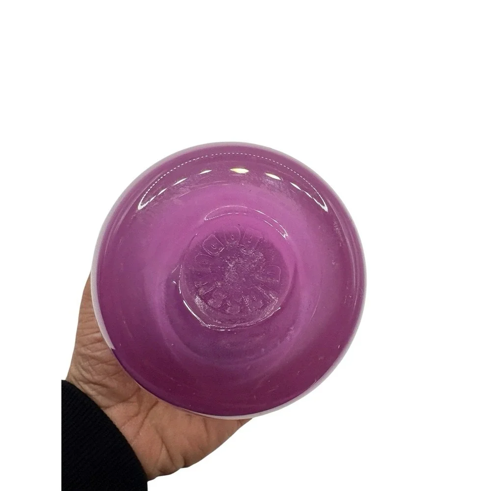 Glassybaby BFF #187 Pink‎ Ombre Votive Candle Holder Retired
